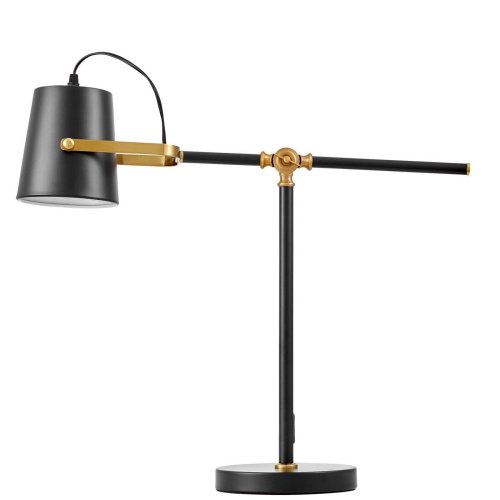 Настольная лампа Lumina Deco Fela LDT 7733-1 BK+MD