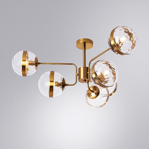 A7770PL-6PB Потолочная люстра Arte Lamp Delacrua A7770PL-6PB