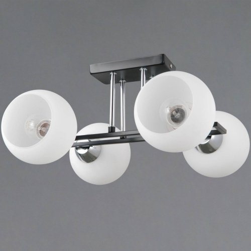 Потолочная люстра ILLUMICO IL0791-4CSQ-25 BK CR TRENTO