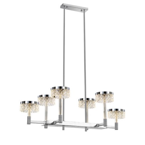 MD21020075-6B chrome Люстра на штанге Delight Collection Diamond cut MD21020075-6B chrome