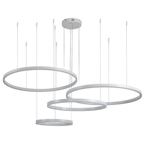 V000033L Подвесная люстра Indigo Galass V000033L 14001/4P White