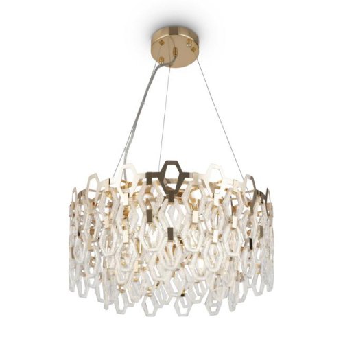 MOD490PL-09G Подвесная люстра Maytoni Tissage MOD490PL-09G
