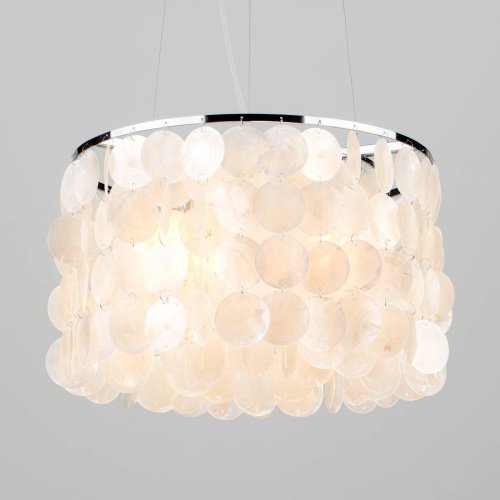 Светильник подвесной Eurosvet Sandra 60005/3 хром/перламутр