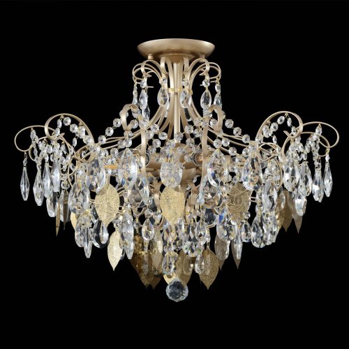 ESMIRALDA PL6 GOLD Потолочная люстра Crystal Lux Esmiralda ESMIRALDA PL6 GOLD