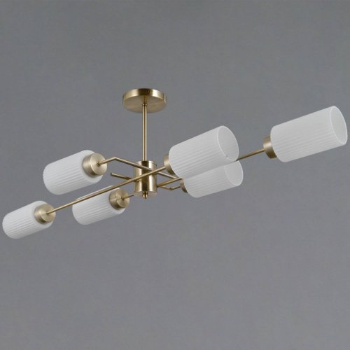 Потолочная люстра ILLUMICO IL0737-6ASQ-25 AB NAPLES