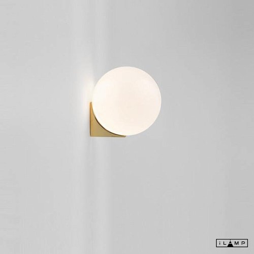10560W/1 WH-GL Настенный светильник iLamp Golden 10560W/1 WH-GL
