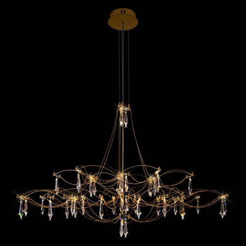 10590/1000 Gold Asfour Подвесная люстра Mira Loft It 10590/1000 Gold Asfour