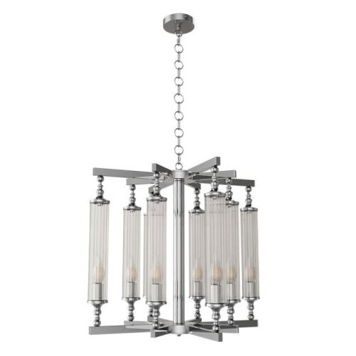 Подвесная люстра Crystal Lux Tomas TOMAS SP8 D650 CHROME