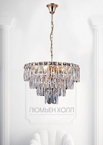 Подвесная люстра Lumien Hall Kristin LH0066/8H-AB-CL