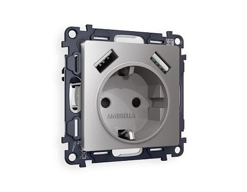 Розетка Ambrella Volt ALFA MA509010