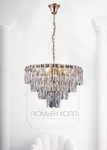 Подвесная люстра Lumien Hall Kristin LH0066/8H-AB-CL