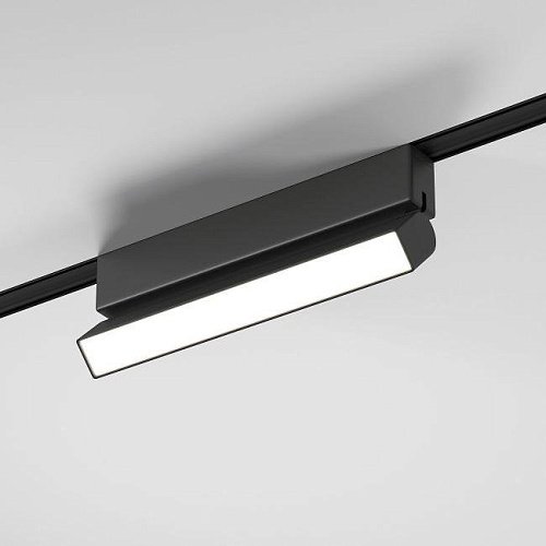 Flat Magnetic Трековый светильник 10W 4000K Unity (чёрный) 85093/01 Трековый светильник Elektrostandard Flat Magnetic Flat Magnetic Трековый светильник 10W 4000K Unity (чёрный) 85093/01