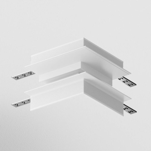 TRA004OCL-22W Угловой внешний коннектор для встраиваемого магнитного шинопровода Maytoni Accessories for tracks TRA004OCL-22W