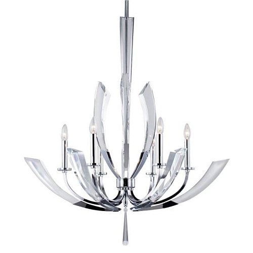 P68028L-6 chrome Подвесная люстра Delight Collection Ice Kingdom P68028L-6 chrome