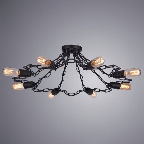 Потолочная люстра Arte Lamp Riverrun A9344PL-8BK
