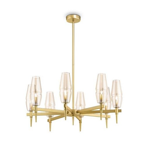 Люстра на штанге Maytoni Lita H002PL-08G