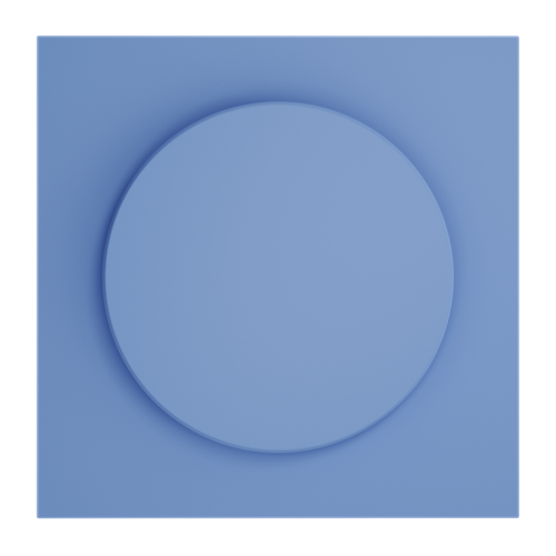 Накладка для светорегулятора поворотно-нажимного, S70 (деним)