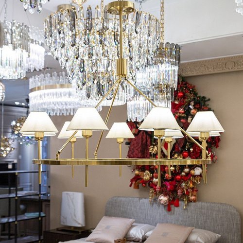 Люстра на штанге L'Arte Luce Luxury Mecilio L53409.86