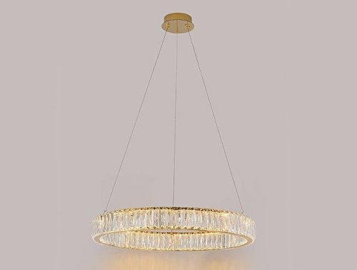 Подвесная люстра Newport Crystal 8240N/60 gold