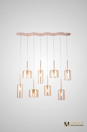 AM355-8AMBER Светильник подвесной AM Group Am355 AM355-8AMBER