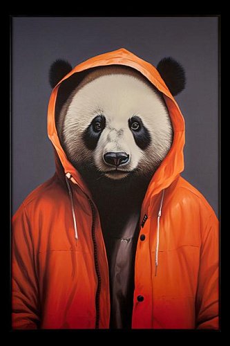 Картина настенная Teona Decor Panda TD141