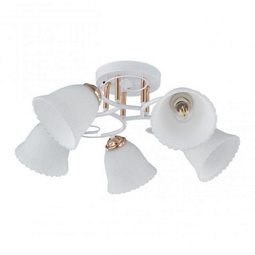 325395/5A WH+FG Потолочная люстра Arte Milano AMALFI 325395/5A WH+FG