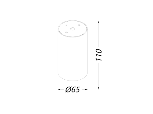 00-00004844 База светильника VILLY (укороченный), накладной 3000К, SWG PRO 00-00004844