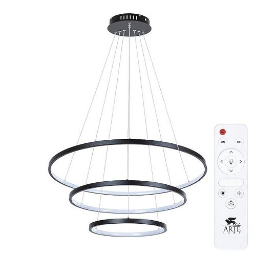 Подвесная люстра Arte Lamp Frodo A2197SP-3BK