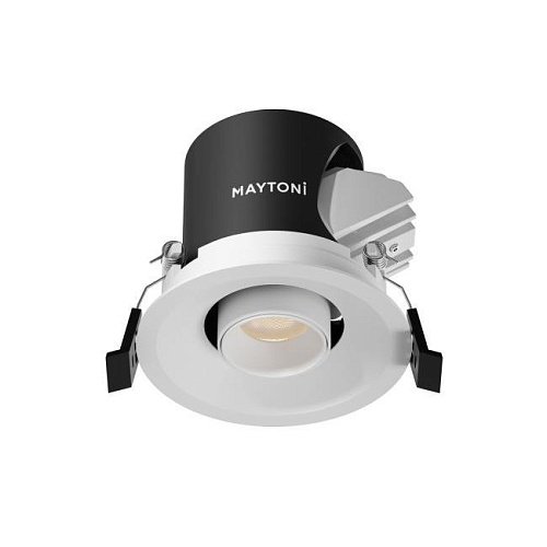 DL127-8W3K-W Встраиваемый светильник Focus LED mini Maytoni DL127-8W3K-W