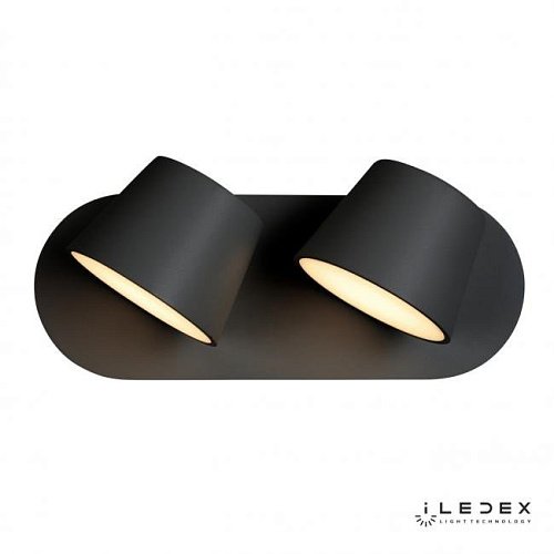 W1118-2AS BK Настенный светильник ILedex Flexin W1118-2AS BK