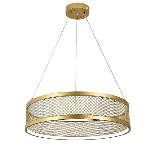 V000112L Подвесная люстра Indigo Solido V000112L 10022/1P Gold