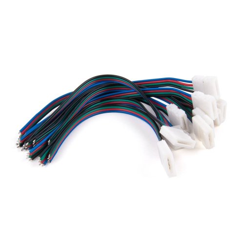 Драйвера для LED ленты Elektrostandart Коннектор 10cm для RGB светодиодной ленты (10 pkt) (Connector 10cm RGB)