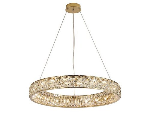 8532/80 C gold polished Подвесная люстра Newport Tiffany 8532/80 C gold polished
