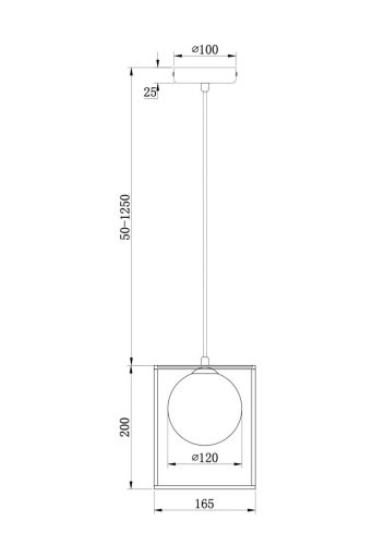 FR5113PL-01G Светильник подвесной Freya Trinity FR5113PL-01G