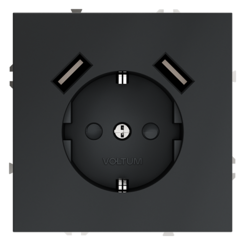 VLS040407 Розетка Voltum S70 VLS040407