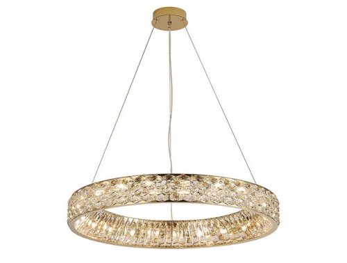 8532/80 C gold polished Подвесная люстра Newport Tiffany 8532/80 C gold polished