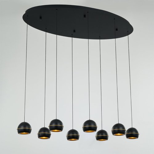 MD21001034-8A black/gold Светильник подвесной Delight Collection MD21001034 MD21001034-8A black/gold