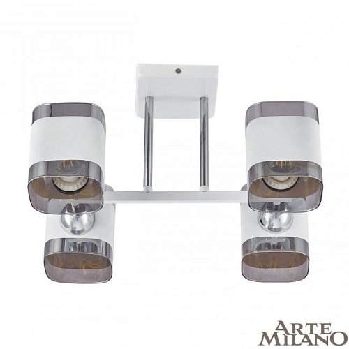 329809/4 WH+CR Потолочная люстра Arte Milano AMALFI 329809/4 WH+CR