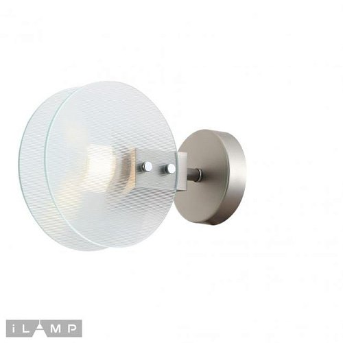W15598-1 SN+CL Настенное бра iLamp Panorama W15598-1 SN+CL