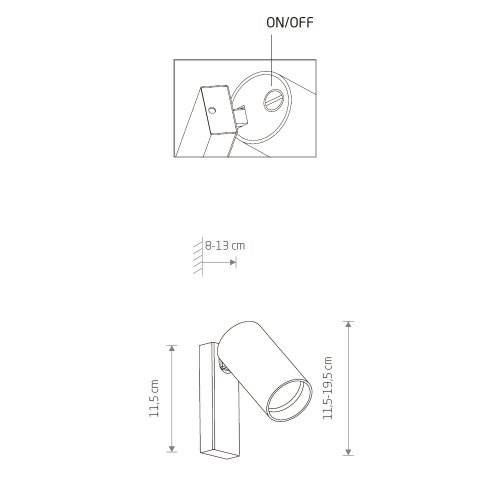 7772 Светильник спот Nowodvorski Mono 7772