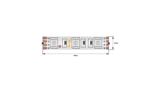 SWG560-12-14.4-RGB-68-M LED лента SWG Standard SWG560 SWG560-12-14.4-RGB-68-M