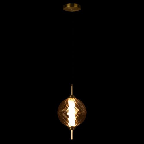 Светильник подвесной Loft It Helix 10421/B Amber