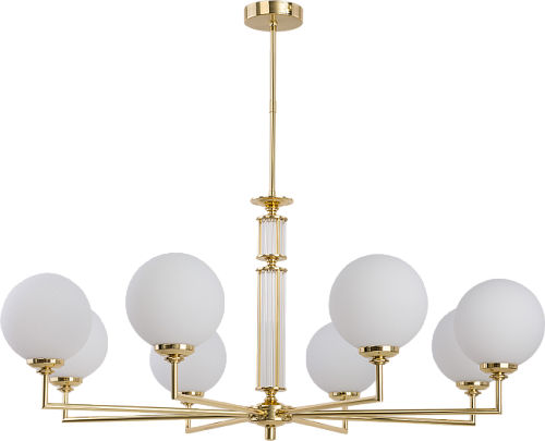 Люстра на штанге Kutek Artu Glass ART-ZW-8(Z) G