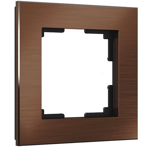 Рамка Werkel W0011714/ Рамка на 1 пост Aluminium (коричневый алюминий)