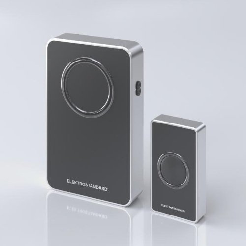 DBQ27M WL 38M IP20 Чёрный/Серебро Дверной звонок Elektrostandard DBQ27 DBQ27M WL 38M IP20 Чёрный/Серебро