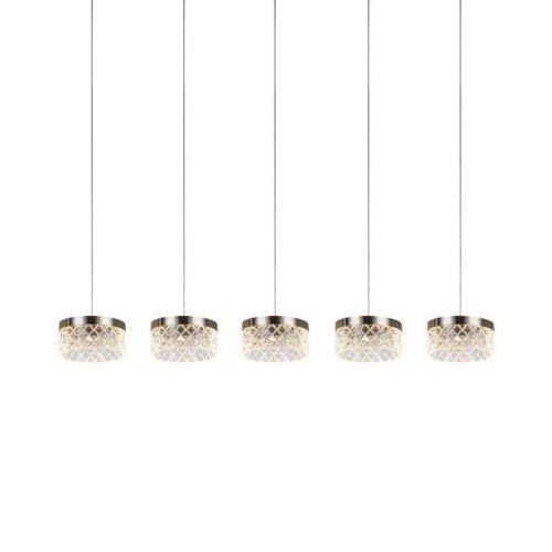 MD21020075-5B satin nickel Светильник подвесной Delight Collection Diamond cut MD21020075-5B satin nickel