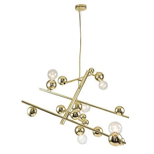 V000333 Подвесная люстра Indigo Saldo V000333 11033/5P Gold