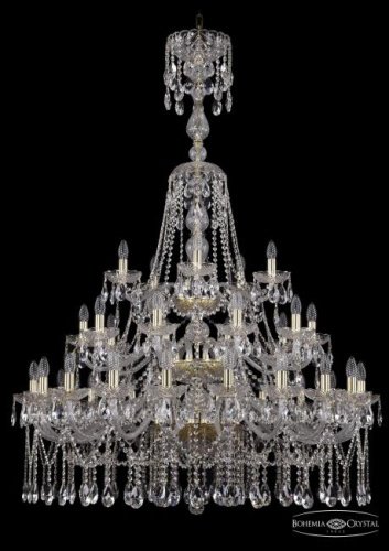 Подвесная хрустальная люстра 1413 Bohemia 1413/20+10+5/400/XL-158/3d G
