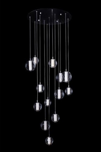 LE7703/13 Chrome Люстра каскадная LEON Aurore LE7703/13 Chrome