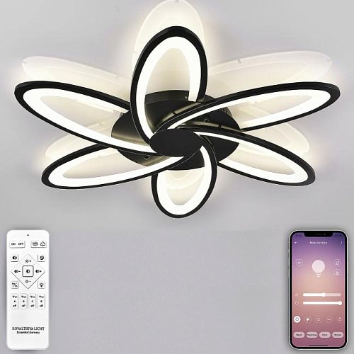 HIGH-TECH LED LAMPS 82008 BLACK Natali Kovaltseva High-Tech Led Lamps HIGH-TECH LED LAMPS 82008 BLACK